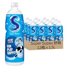Super Supau 舒跑 S健康補給飲料, 1.5L, 12瓶