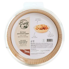 FROG CLEAN SMART 氣炸鍋烘焙紙盤, 23cm, 100枚, 1組