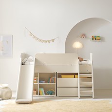 꿈꾸는요셉 앙팡 벙커침대 C세트 + 매트리스 방문설치, 크림