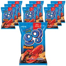 롯데제과 오잉 랍스터맛 스낵, 75g, 10개