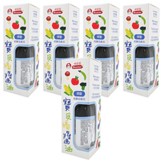 Nutrinini 脆妮妮 寶貝滴醬油 純素 低鈉 自然釀造 無添加物 台灣國產純黑豆, 薄鹽, 150ml, 5瓶