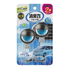 ST 雞仔牌 消臭力 車用夾式芳香劑 Set, 3.2ml 2入, 淡花香, 約45日, 1組