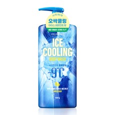 온더바디 아이스 쿨링 빙하수 바디워시 레몬민트향, 943ml, 1개