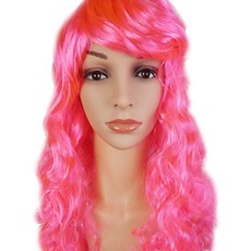 派對Cosplay波浪假髮, 04粉紅色, 1個