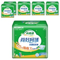 SunMate 尚美德 尚好呵護 成人黏貼式紙尿褲, L~XL, 14片, 6個