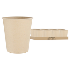 Sugar Lab 甘蔗紙杯, 5個, 100入