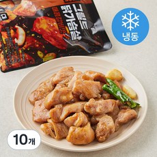 한끼통살 그릴드 닭가슴살 매콤갈비맛 (냉동), 100g, 10개입, 1개