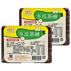 茂喜食品 冬瓜茶磚 無添加防腐劑 台灣產, 550g, 1個, 2個