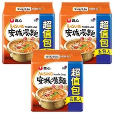 NONGSHIM 農心 安城湯麵 125g, 15包