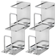 BomHaetsal 不鏽鋼牙刷 + 牙膏 + 杯架, 4個