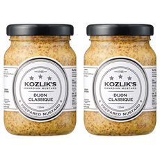 코즐릭스 머스타드 디종 클래식, 2개, 125ml
