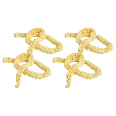 MYUMYUMYU 沐慕家居 泡芙格 電線保護套 150cm, 黃色, 4個