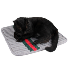 PASTEL PET 貓用頂級蓬鬆涼感墊, 灰色