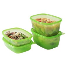 Debbie Meyer Green Box新鮮保存密封容器 4種組, 946ml 2入+1.8L 2入, 1組