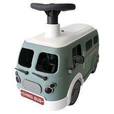 親親CCTOY 露營巴士滑步學步車, 青灰藍, 1個