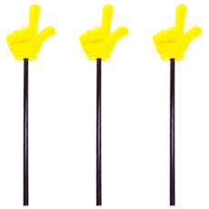 LivingDA 派對工具 海綿手, 布, 3支