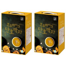 CHOLOCWON 甜南瓜茶隨身包, 15g, 40條, 2盒
