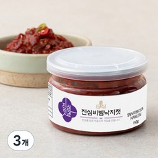 진심젓갈 비빔낙지젓, 150g, 3개