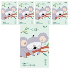 E.L.G 精油芳香 SPA 蒸氣眼罩 艾草, 5片, 1組