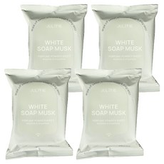 JUL7ME 香氛爽身濕巾 白皂麝香 20入, 116g, 4個