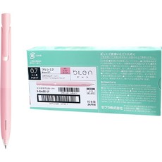 Zebra 斑馬牌 Blen 原子筆 0.7mm 10入, 淺粉色(筆桿) + 黑色(墨水), 1套