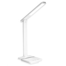 POLYWELL 寶利威爾 高亮度觸控式LED護眼檯燈 PW15-T65-0822, 白色