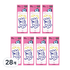 라인프렌즈 BT21 데코 스티커 모바일, 망, 28개