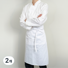 Neo 烹飪服務半身圍裙, 2個, 白色