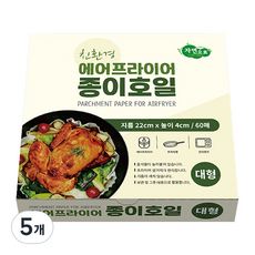 to the nature 氣炸鍋專用烘焙紙 大型 60入, 5個