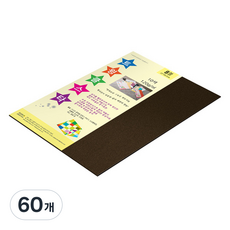 종이문화 트윙클스타 얇은 양면펄색지 8절 No 10 브론즈 120g, 60개