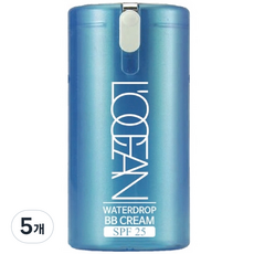 L'OCEAN Waterdrop水潤BB霜 SPF25, 單色, 5罐, 40ml
