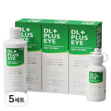 휴먼바이오 디엘플러스아이 렌즈세정액 150ml x 3p + 50ml 세트, 5세트, 500ml
