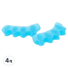 Adela 貼合腳趾固定分離器 藍色, 4個