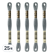 브랜드얀 DMC 25번 면사 자수실, 169번, 25개