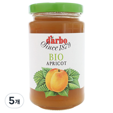 d'arbo 德寶 杏桃果醬, 260g, 5個