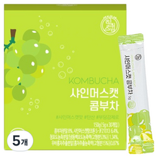 힐스랩 콤부차 샤인머스캣, 5g, 30개입, 5개