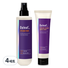 달리프 글램 헤어 픽서 200ml + 컬링 에센스 150ml 세트, 4세트