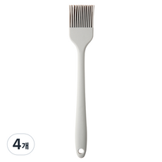 이지실리 실리콘 오일 브러쉬, 연그레이, 4개