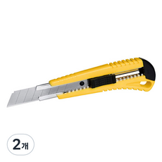 케이디와이 일반타입 자동형 커터칼 KC-70, 2개