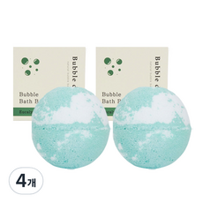 버블데이 배쓰밤 거품입욕제 유칼립투스향, 100g, 4개