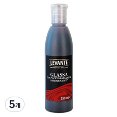 LEVANTE 摩德納巴薩米克醋, 5個, 250ml