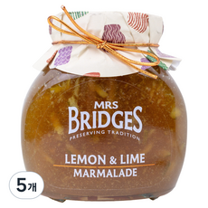 미세스브릿지 레몬 앤 라임 마말레이드, 340g, 5개