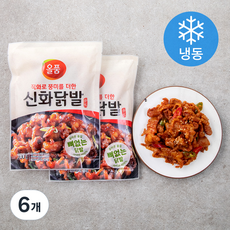 올품 신화닭발 (냉동), 200g, 6개