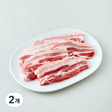 듀록마루 미박 삼겹살 구이용 (냉장), 2개, 600g