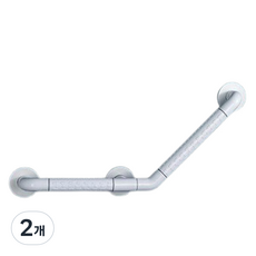 디페이브 베이직 135도 안전 손잡이, 2개, 2 화이트