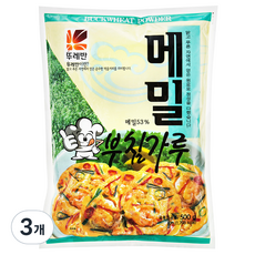 메밀부침가루, 500g, 3개