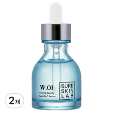 surearly SURE SKIN LAB Cycling Beauty W01 玻尿酸維他命C精華液, 2個, 詳情, 30ml