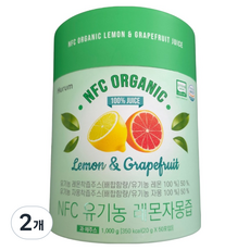휴럼 NFC 유기농 레몬자몽즙 50p, 2개, 1kg