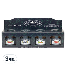 샹달프 잼 선물 세트 D 112g, 3세트, 28g