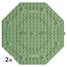 라온템 腳底穴位按摩墊, 2個, 綠色